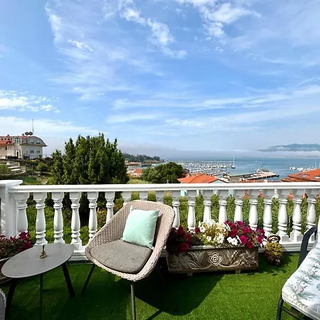 度假居 Holibai, Serenidade, Escapada Navidena De Lujo Frente Al Mar Con Privado Y Cerca De Magicas Luces De Vigo *
